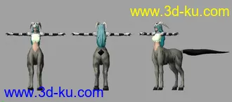 3D打印模型死神妮露人物的图片