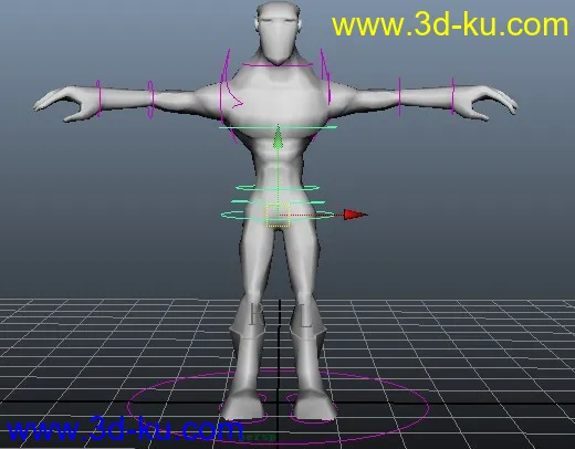 Maya 大块头模型的图片1