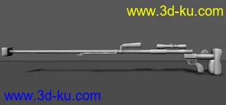 3D打印模型才做的  动画里的一把枪····额的图片