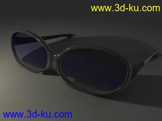 3D打印模型支持BZ说得话，发个小东西－－－太阳镜！！的图片