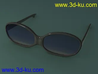 3D打印模型支持BZ说得话，发个小东西－－－太阳镜！！的图片