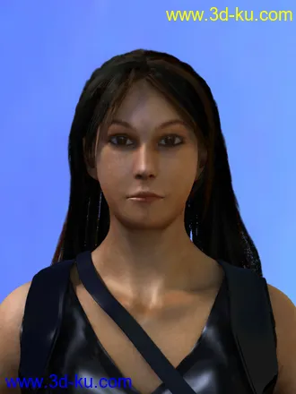 3D打印模型女特工~~~的图片