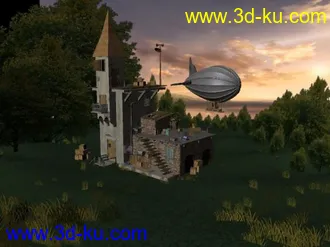3D打印模型一个大家常见的场景的图片