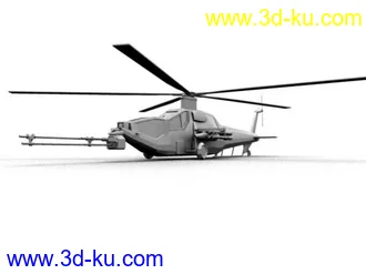 3D打印模型直升机的图片