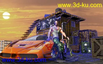 3D打印模型枪手的图片