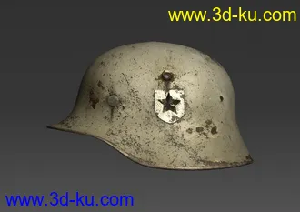 3D打印模型二战头盔一个-最近做的  大家批吧的图片