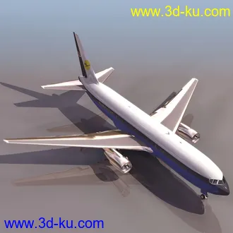 3D打印模型民航767的图片