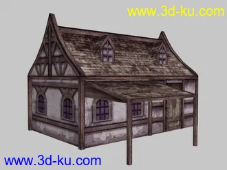 3D打印模型一个小房子的图片