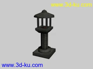 3D打印模型路灯的图片