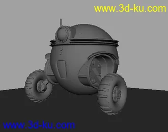 3D打印模型小车的图片