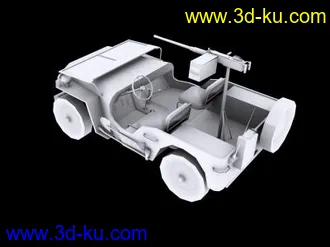 3D打印模型Willys Regular吉普的图片