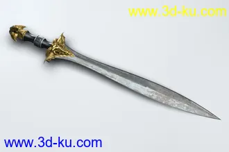 继续精度模型，大剑一把的图片