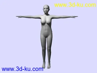 3D打印模型几个月前做的一个人体的图片