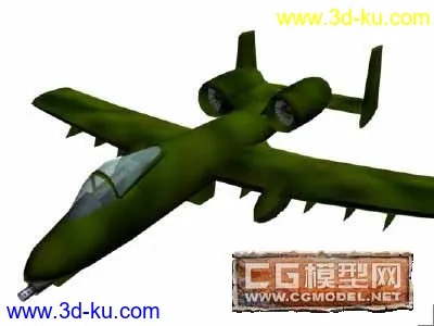 A-10 Thunderbolt II攻击机模型的图片1