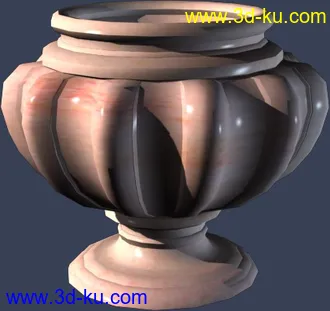 一套室外建筑模型-----------花钵的图片