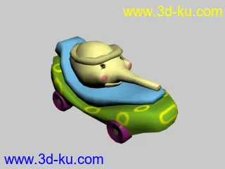 3D打印模型car(底面卡通汽车)的图片