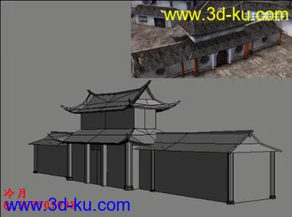 3D打印模型(更新)自做流星蝴蝶剑-场景(无贴图)的图片