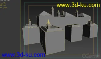 3D打印模型欧洲古建筑的图片