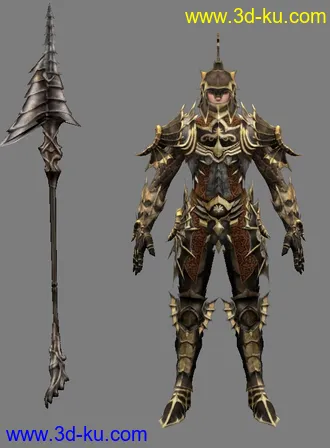 3D打印模型精华 SUN系列龙骑士高级别装备的图片