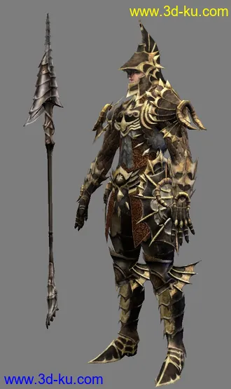 3D打印模型精华 SUN系列龙骑士高级别装备的图片