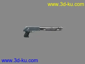 3D打印模型霰弹枪的图片