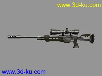 3D打印模型狙击枪的图片