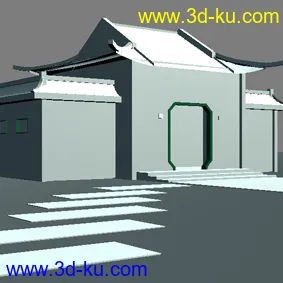 3D打印模型公厕的图片