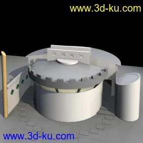 3D打印模型公厕的图片