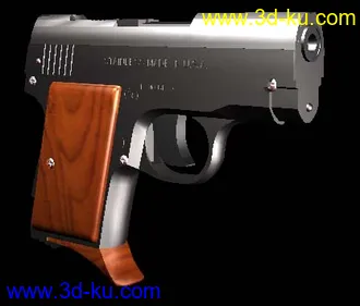 3D打印模型maya武器 枪的图片