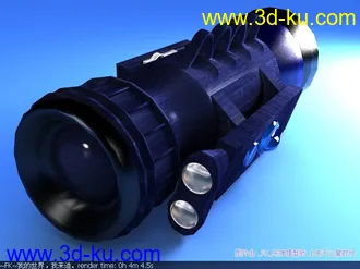 3D打印模型游戏——单筒望远瞄准仪(武器装备）的图片