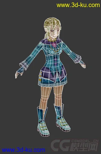 3D打印模型同样是小组作品之一，材质也是出自同一人之手的图片