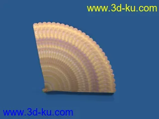 折扇模型给点积分吗没了好痛苦的的图片