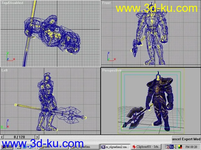 Rohan 模型 骨骼 + 動作的图片2