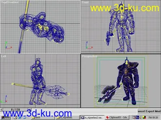 Rohan 模型 骨骼 + 動作的图片