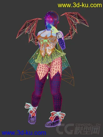 3D打印模型性感美女霍卡的图片