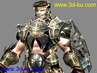 3D打印模型SUN—5阶狂战士带武器——MAX9的图片