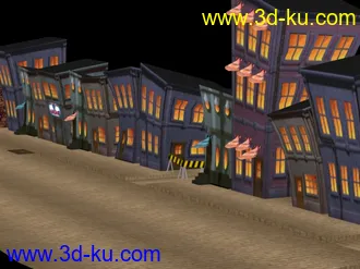 3D打印模型一个游戏教程场景的图片
