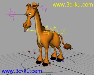 3D打印模型鹿的图片