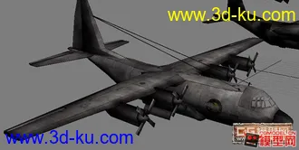 3D打印模型《战地１９４２》AC-130空中堡垒的图片