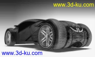 3D打印模型超级拉风——LEXUS CS 2054的图片