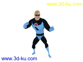 3D打印模型Mr. Incredible的图片