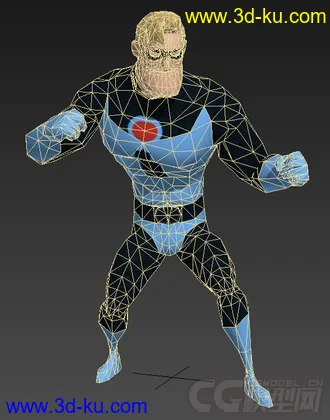 3D打印模型Mr. Incredible的图片