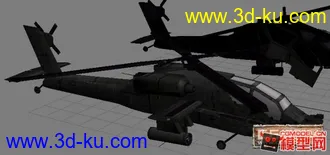 3D打印模型《战地１９４２》阿帕奇武装直升机的图片