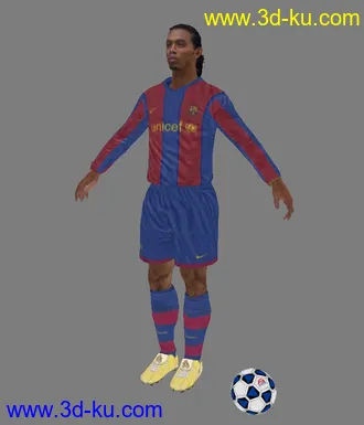 3D打印模型[首发]送给喜欢足球个朋友-小罗的图片