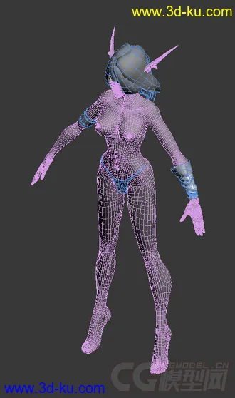 3D打印模型自己空闲做的 交流交流(半成品 贴图还没做呢)的图片