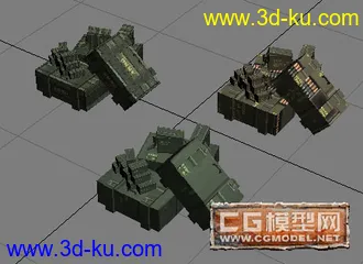 3D打印模型《战地１９４２》弹药箱的图片