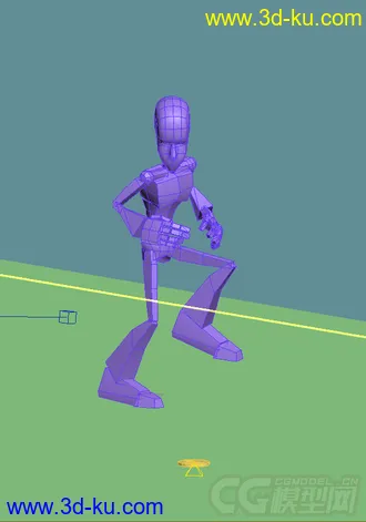 3D打印模型cs小人的一个原创动画的图片