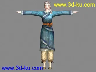 3D打印模型光荣公司《三國志 Online》首发女主角！的图片
