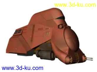 3D打印模型星球大战(陆地战舰)的图片