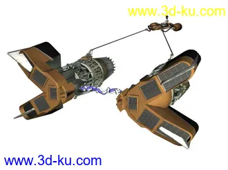 3D打印模型星球大战(超星战机)_给我加个分吧.的图片